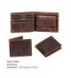 Bifold Leather Wallets Men Blocking