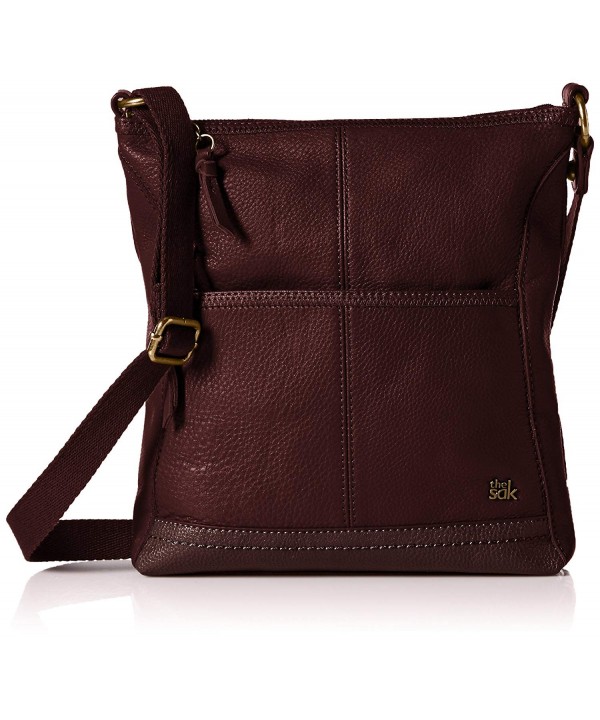 The Sak Iris Crossbody Cabernet