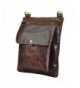 Leaokuu Genuine Messenger Shoulder Burgundy