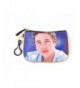 Austin Mahone Gold Blue Purse