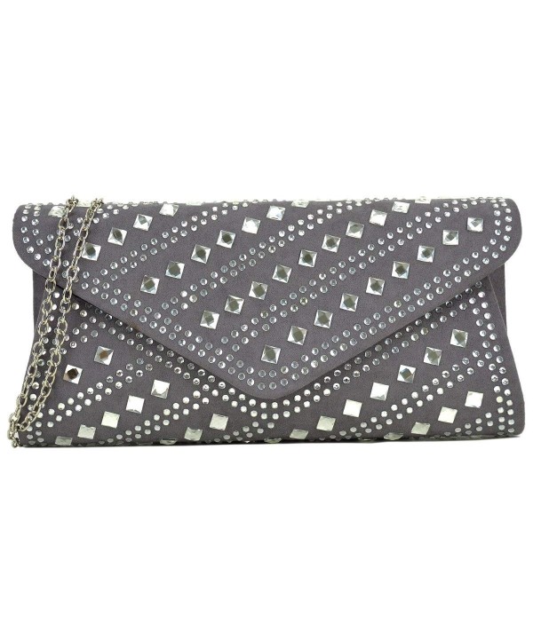 Dasein Rhinestone Evening Envelope Shoulder