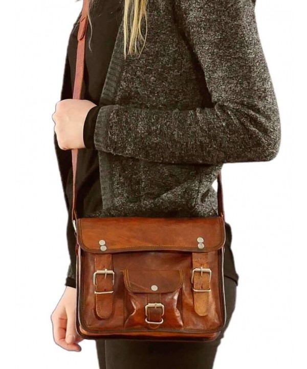 ADIMANI Vintage Handmade Distressed Satchel