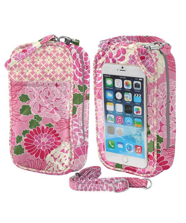 Charm14 Crossbody Phone Purse Quilt phones