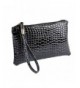 Creazrise Crocodile Leather Clutch Handbag