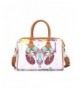 Handle Shoulder Buckets Printed Satchel