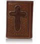 Nocona Mens Cross Inlay Trifold