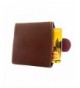 Leather Wallet Credit Holder Caramel