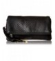 Midnight Textured Leather Quilted Compartment