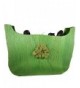 Gigi Ann Straw Handbag Green