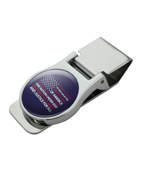 Pledge Allegiance America Chrome Plated