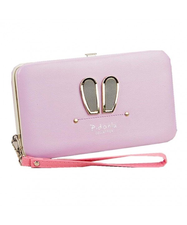 Wristlet Leather Cellphone Evening Handbag