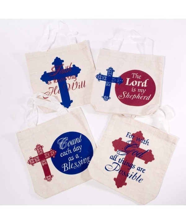 Century Novelty Religious Canvas Tote