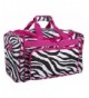 Ever Moda Zebra Print Duffle