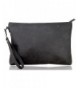 LIe be Clutch Mens leather black