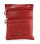 Leather Organizer Shoulder Pocket Handbag