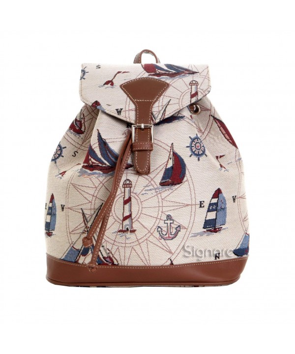 Signare Tapestry Backpack Nautical RUCK YAC