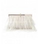 ZAKIA Natural Ostrich Feather Shoulder