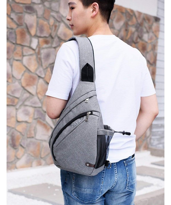 Backpack Multi purpose Anti theft Horizontal - Grey - CW186AR523D