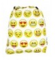 Emojis Drawstring Backpack Polyester Material