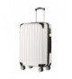 Coolife Luggage Expandable Suitcase Spinner
