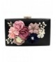 Womens Flower Dinner Clutch Evening