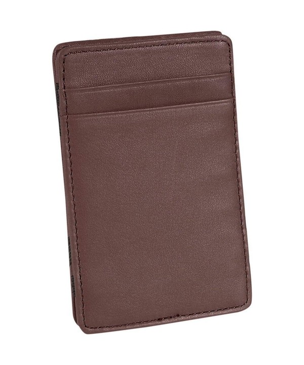 Royce Leather Magic Wallet Brown