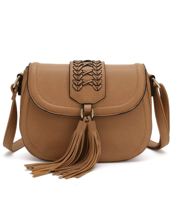 Saddle Tassel Crossbody Designer Handbag