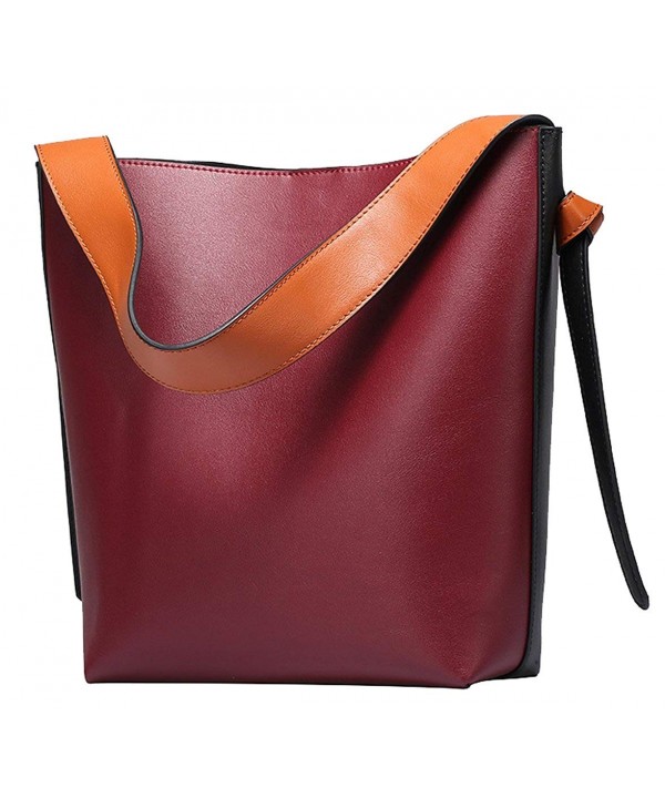 SAIERLONG Designer Cowhide Handbags Shoulder