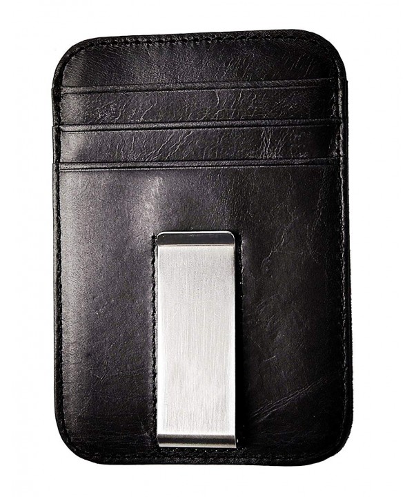 Zbrandy Pocket Minimalist Genuine Leather