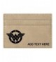 Personalized Engraved Wonder Leatherette Moneyclip