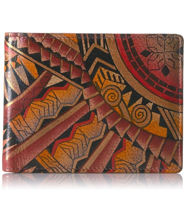 Anuschka Painted Leather Blocking Wallet