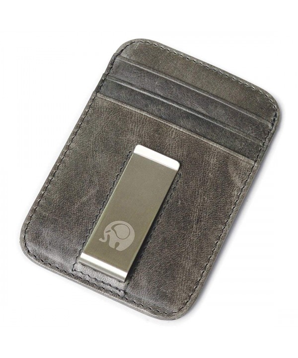 Vintage Leather Wallet Pocket Blocking