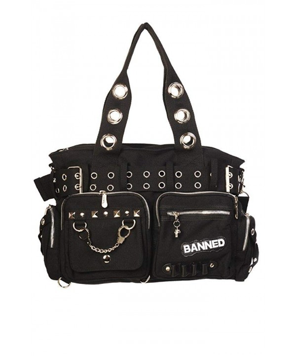 Banned Black Military Purse Handcuff