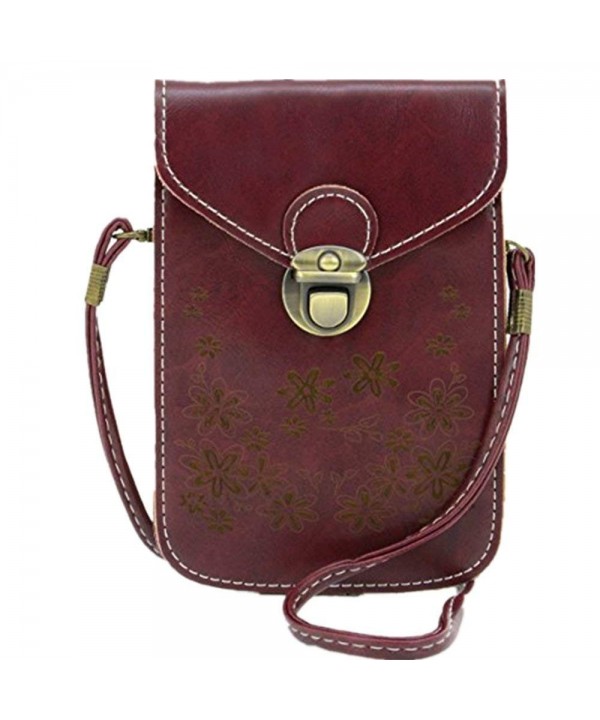 Pattern Synthetic Leather Crossbody Shoulder