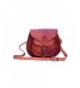 IndianHandoArt Distressed Leather Crossbody Shoulder