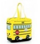 Canvas Yellow Bus Tote Bag