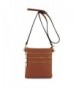 Basic Zipper Travel Shoulder Crossbody