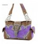 Western Rhinestone Buckle Concealed Handbag