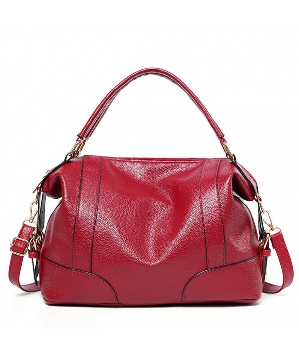 Donalworld Women Leather Handbag Classic