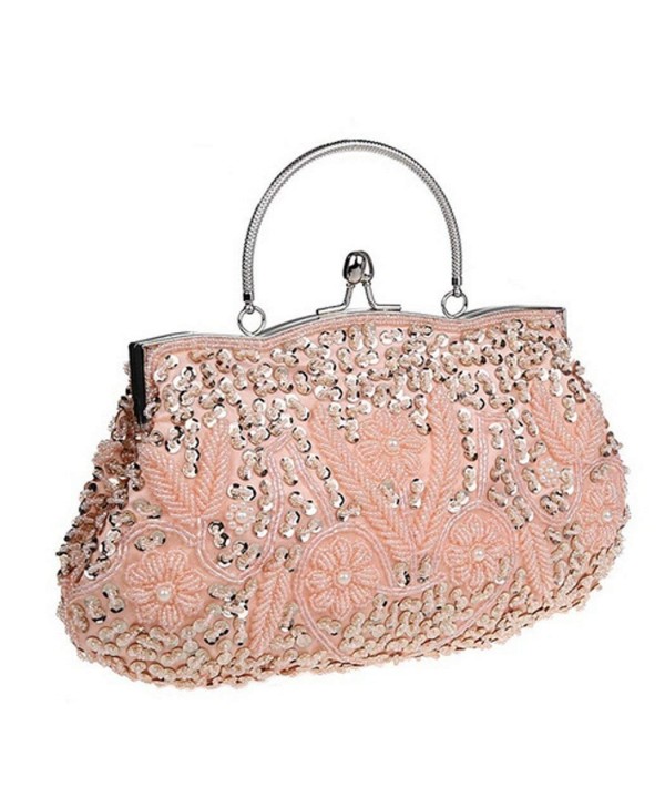 Womens Evening Two sided Handbag Champagne