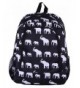 BW 1 Backpack elephant Pattern Design