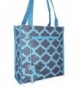 Ever Moda Quatrefoil Tote Bag