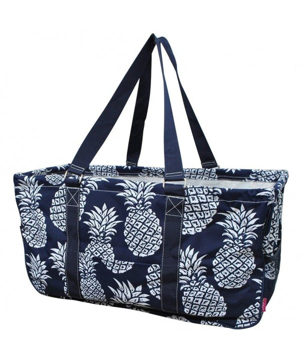 Southern Pineapple Print Utility Shopping