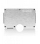 Grid Wallet Silver Aluminum Protection