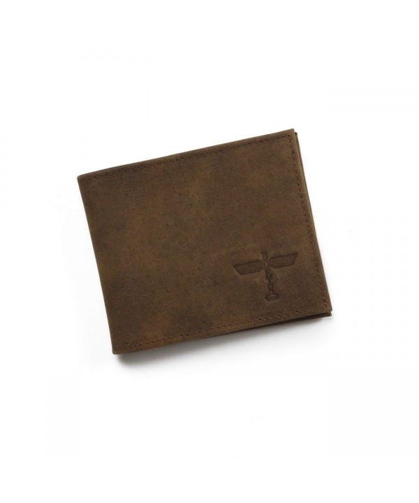 Boeing Totem Distressed Leather Wallet