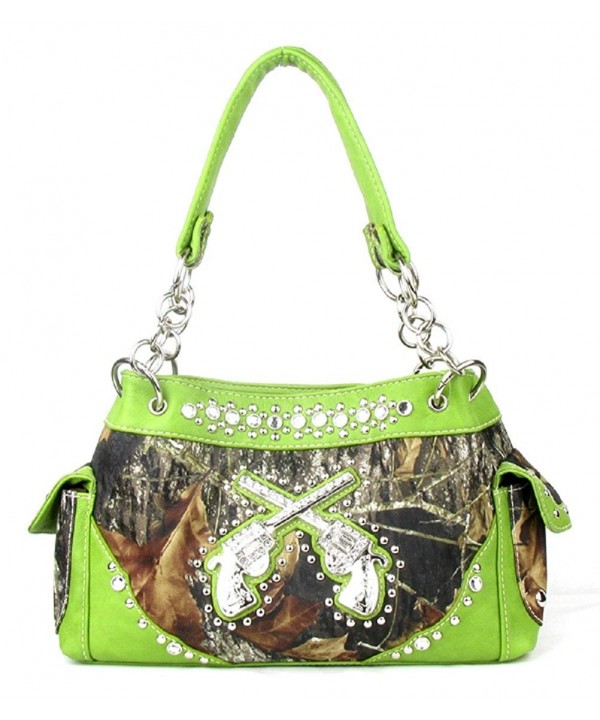 Western Handbag Camouflage Cross Rhinestone