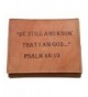 Christian GENUINE LEATHER TRI FOLD Wallet