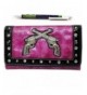 Double Wallet Rhinestones Western Style