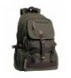 Vagabond Traveler Canvas Backpack Military