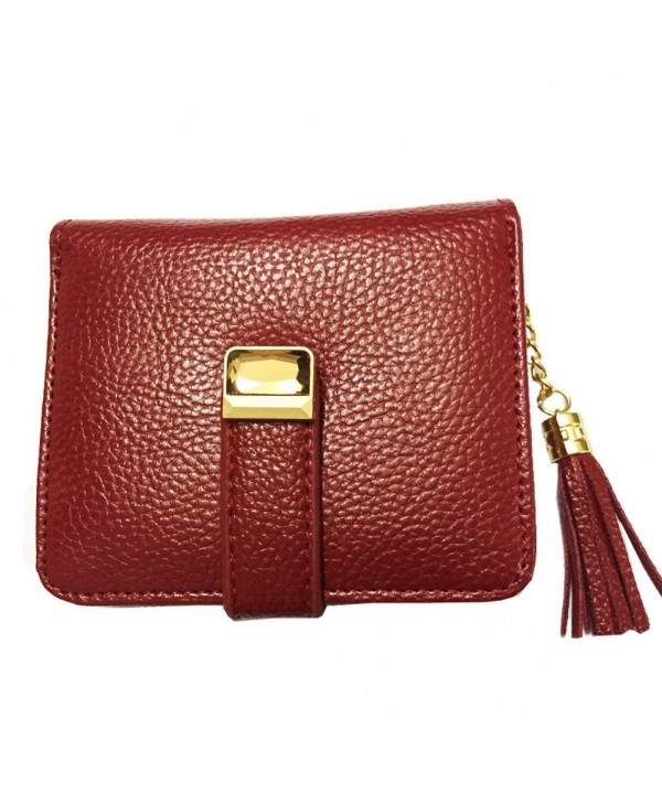 HLBag Zipper Leather Wallet Tassels